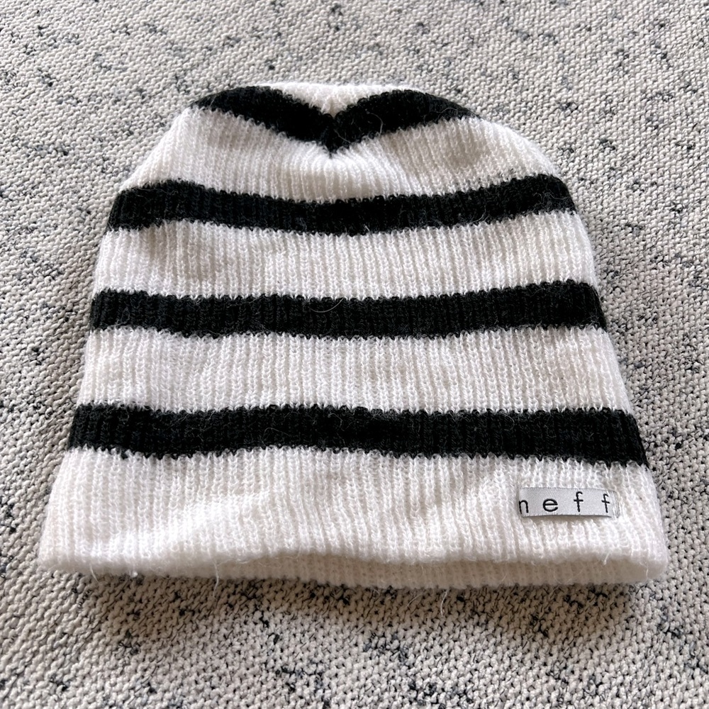 Neff Striped Slouch Beanie